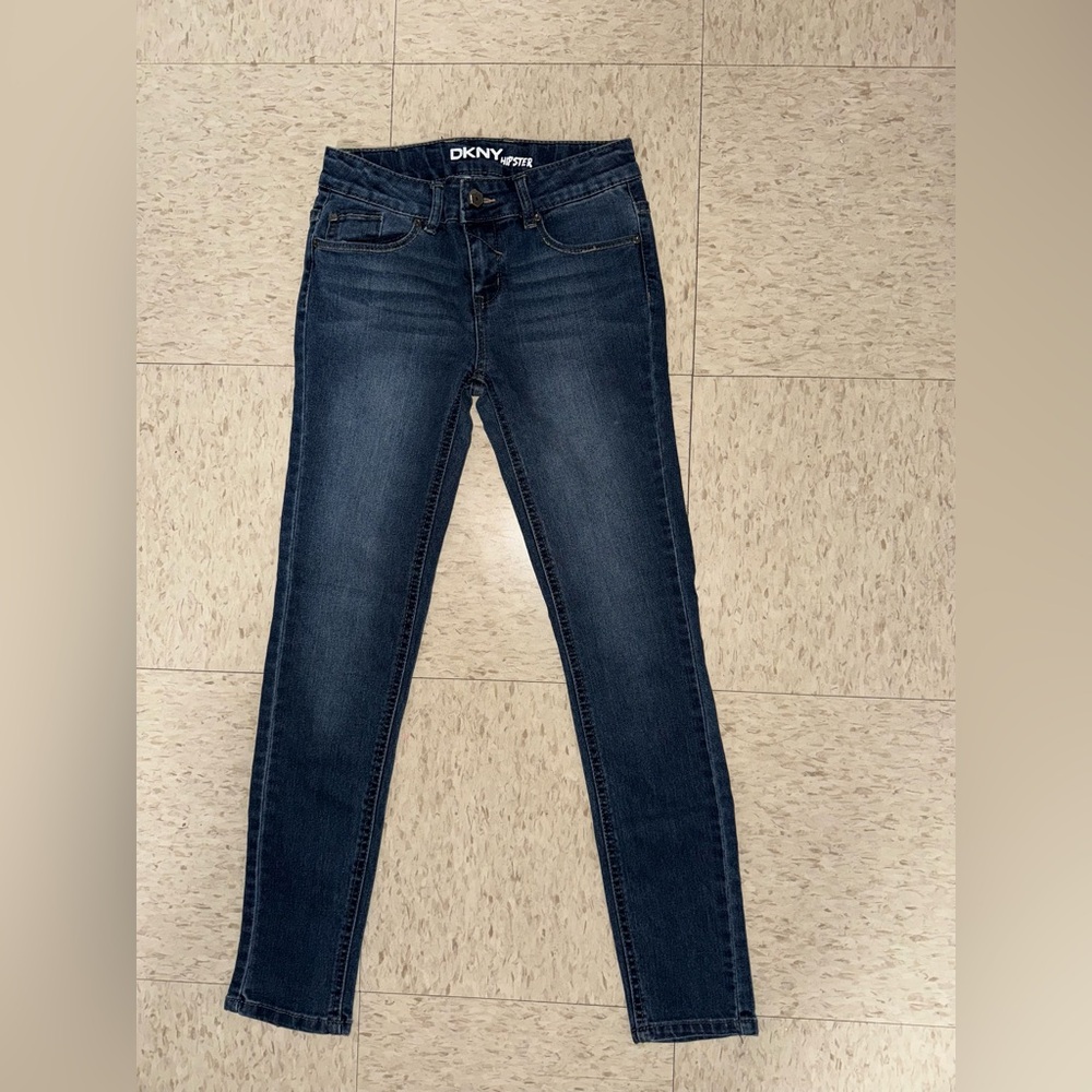 DKNY girl’s Deep Blue Skinny Jeans